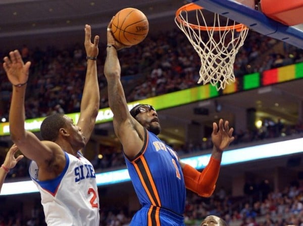 Amar'e Stoudemire Rocks 'Galaxy' Air Max Sweep Thru in Philly