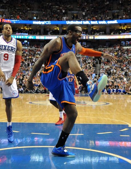 Amar'e Stoudemire Rocks 'Galaxy' Air Max Sweep Thru in Philly