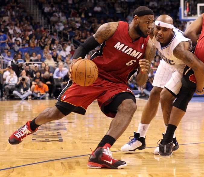 LeBron James Dons New PE in OT Loss to the Magic