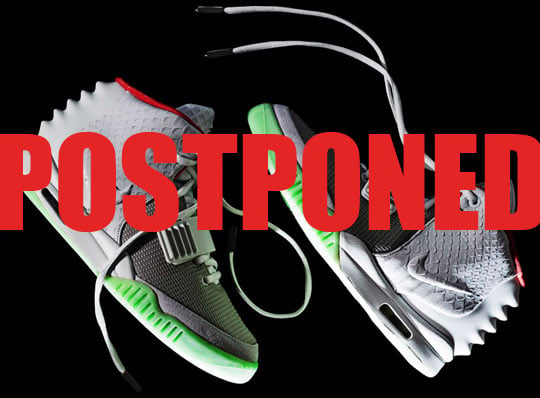 Nike Air Yeezy 2 Postponed Globally