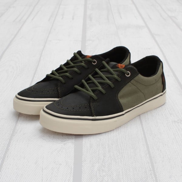 olive green vans sk8 low