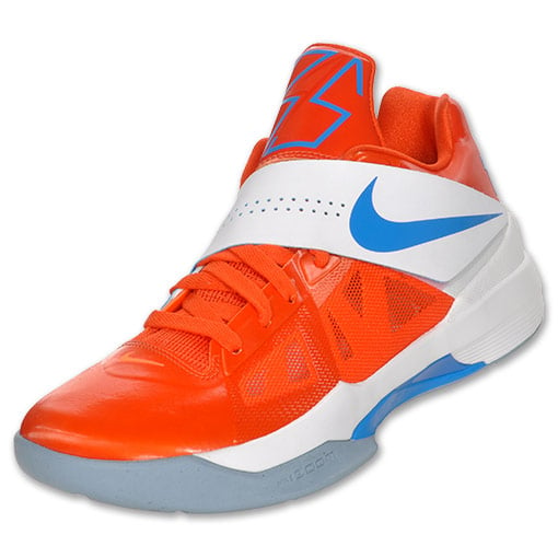 Nike Zoom KD IV 'Team Orange/Photo Blue-White' - Now Available at Finish Line