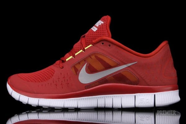 Nike Free Run+ 3 'Gym Red'
