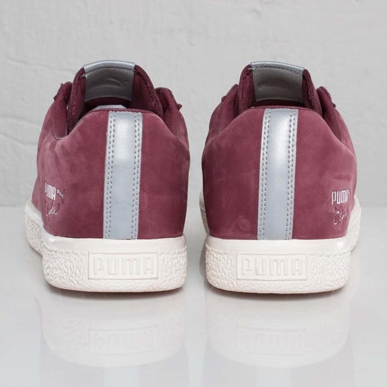 UNDFTD x PUMA Clyde Luxe 2 'Team Burgundy'