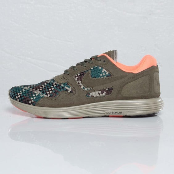 Nike Lunar Flow Woven QS 'Olive/Black-Bamboo'