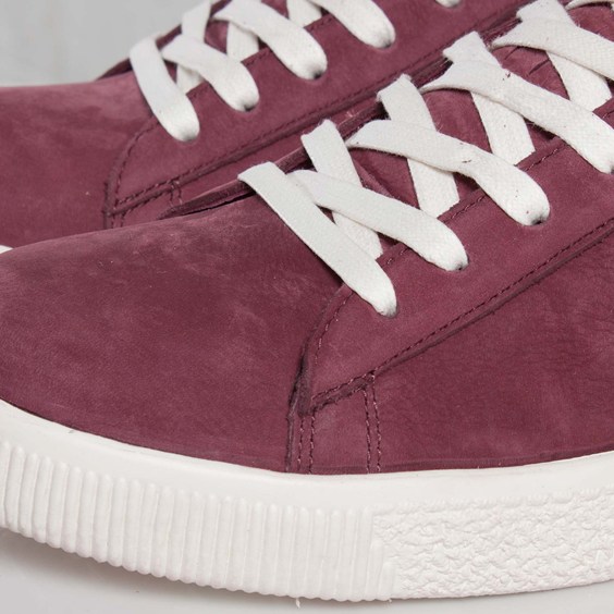 UNDFTD x PUMA Clyde Luxe 2 'Team Burgundy'