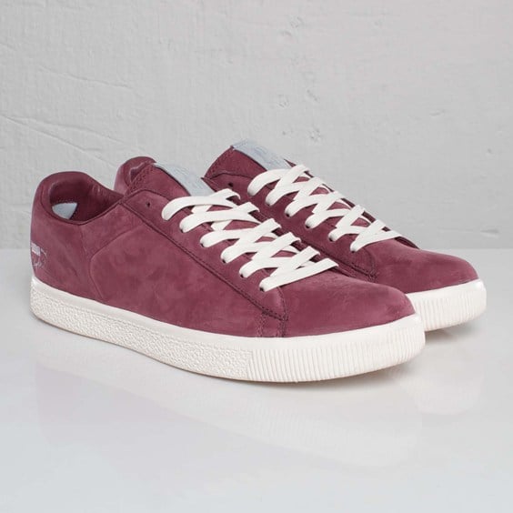 UNDFTD x PUMA Clyde Luxe 2 ‘Team Burgundy’