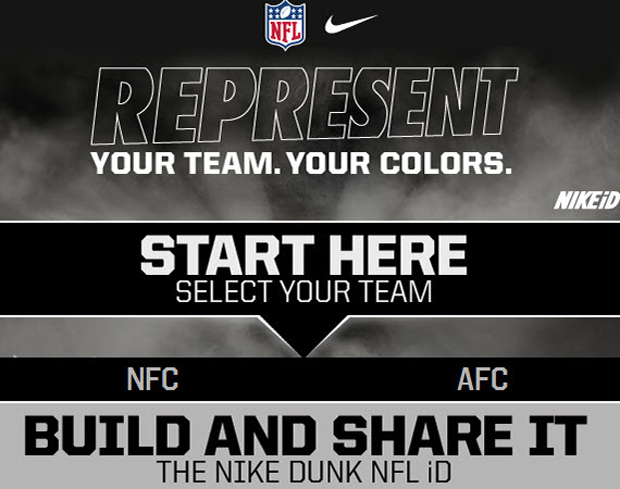 NFL x Nike Dunk High iD
