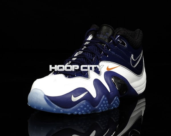 Nike Zoom Uptempo V Premium 'Royal Blue/Black-Metallic Silver'