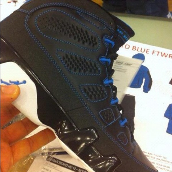 Air Jordan IX (9) 'Black/Photo Blue'
