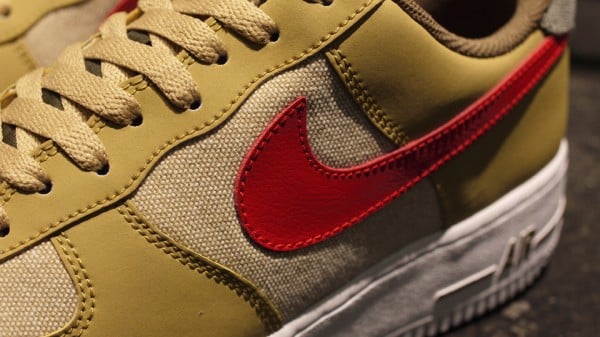 Nike Air Force 1 Low 'Beige/Red'