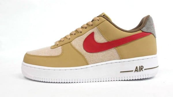 Nike Air Force 1 Low 'Beige/Red' - Another Look