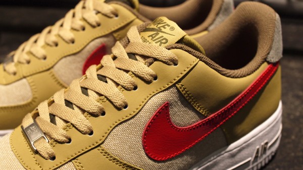 Nike Air Force 1 Low 'Beige/Red'