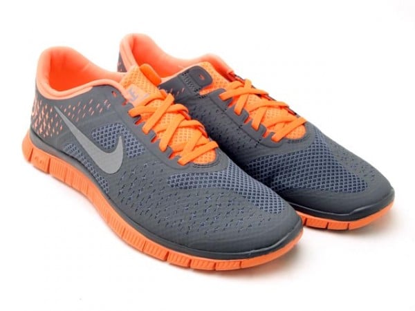 Nike Free 4.0 V2 'Dark Grey/Orange'