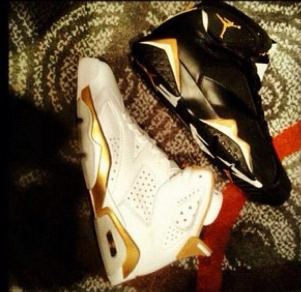 Air Jordan VI/VII 'Gold Medal' Pack - New Image