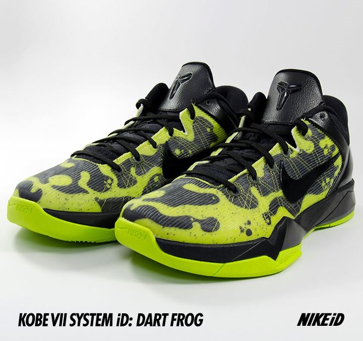 Nike Kobe 7 ‘Poison Dart Frog’ Option Now Available on NikeiD