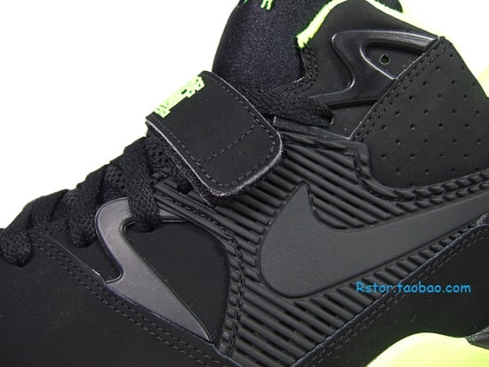 nike air force 180 low men's black