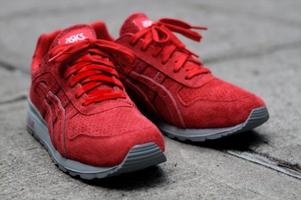 Release Reminder: Ronnie Fieg x ASICS GT-II 'Super Red 2.0'