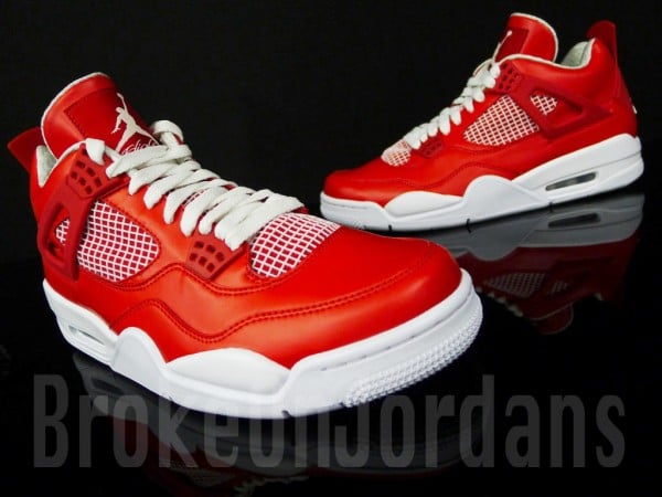 Air Jordan 4 'Red/White' Sample