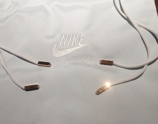 Nike Air Yeezy 2 Aglets, Dust Bag and 