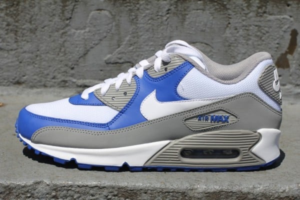 Nike Air Max 90 'Medium Grey/Varsity Royal'