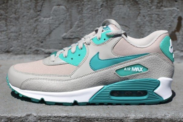 Nike Air Max 90 'Granite/Lush Teal-New Green'