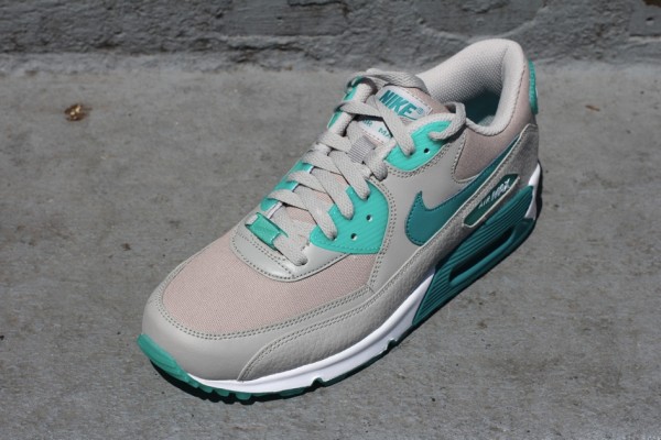 Nike Air Max 90 'Granite/Lush Teal-New Green'