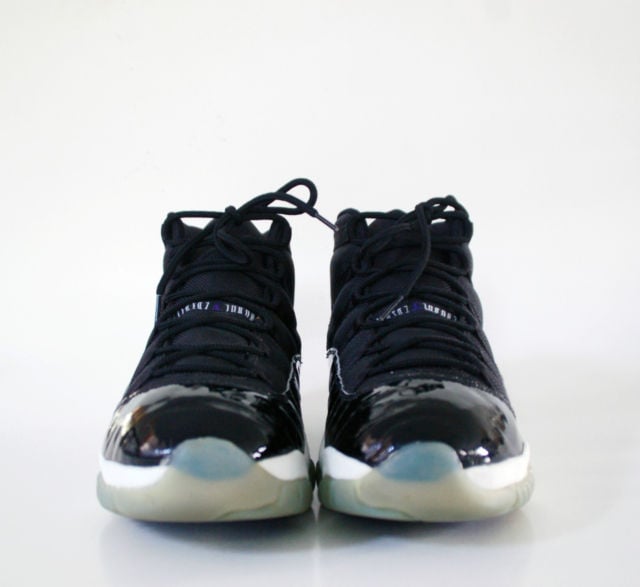 Game Worn and Autographed Air Jordan XI 'Space Jam' Available on eBay