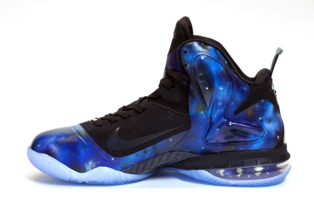 Nike LeBron 9 Foamposite 'Galaxy' Customs by C2 Customs