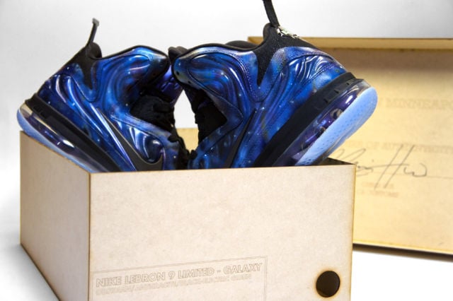 Nike LeBron 9 Foamposite 'Galaxy' Customs by C2 Customs