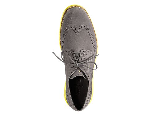 Cole Haan LunarGrand Wingtip 'Charcoal Grey Suede'