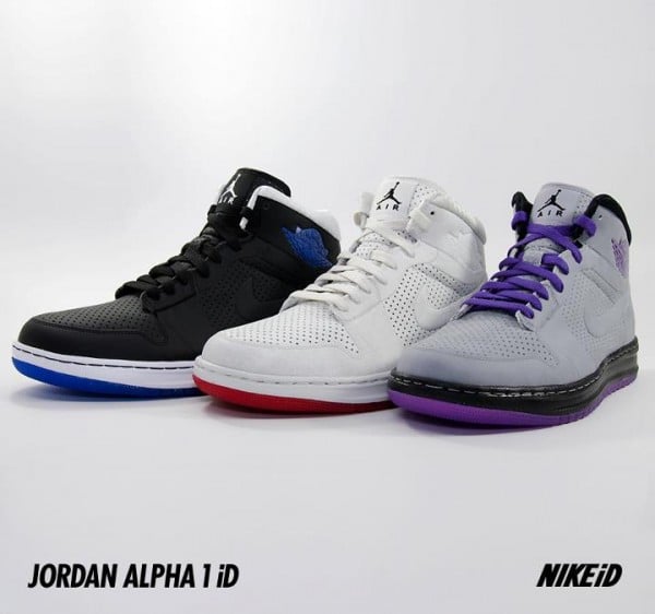 nike air jordan alpha 1 id