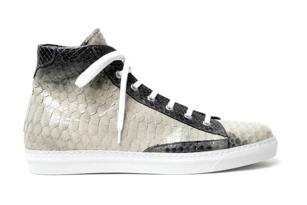 Alexander McQueen 2012 Spring/Summer Python Skin High Top