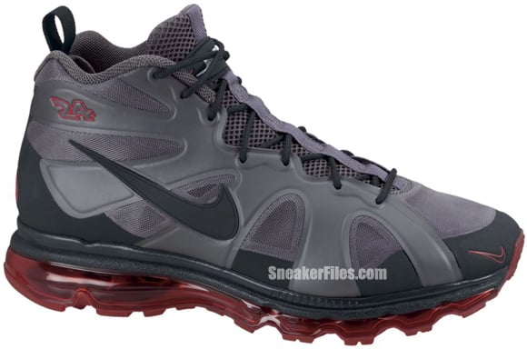 Nike Air Max Griffey Fury 'Dark Grey/Black-University Red-Black'