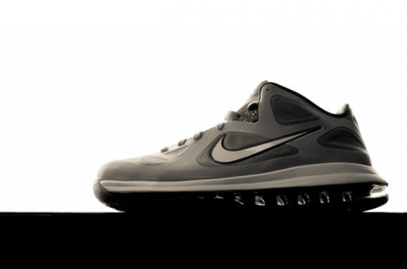 Nike LeBron 9 Low 'Grey/White-Black'