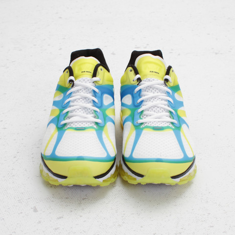 Nike Air Max+ 2012 'White/Lemon Twist-Current Blue' - Now Available at Concepts