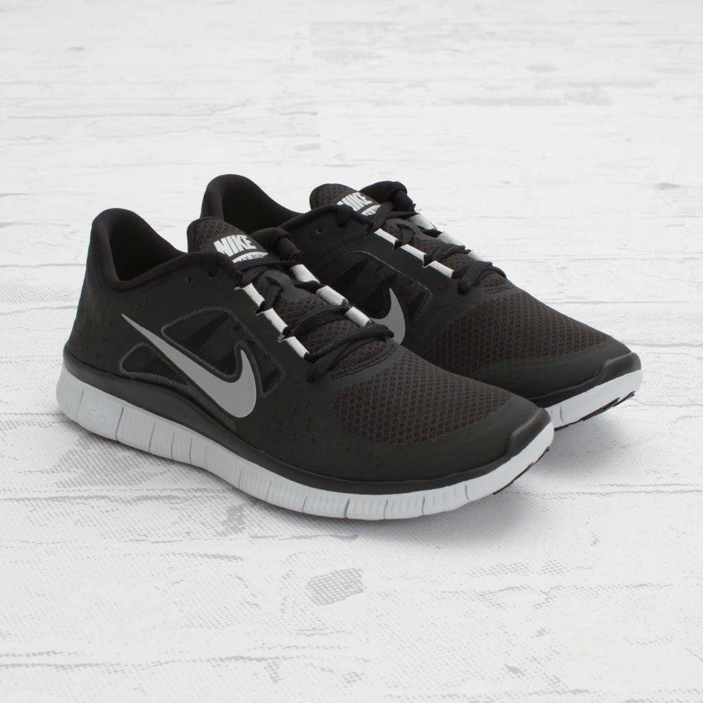 Nike Free Run+ 3 ‘Black/Reflective Silver-Platinum’