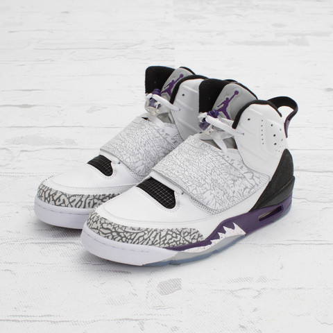 Jordan Son of Mars 'White/Club Purple-Cool Grey' at Concepts