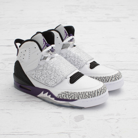 Jordan Son of Mars ‘White/Club Purple-Cool Grey’ at Concepts