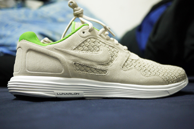 Nike Lunar Flow Woven 'Birch/Green Apple'