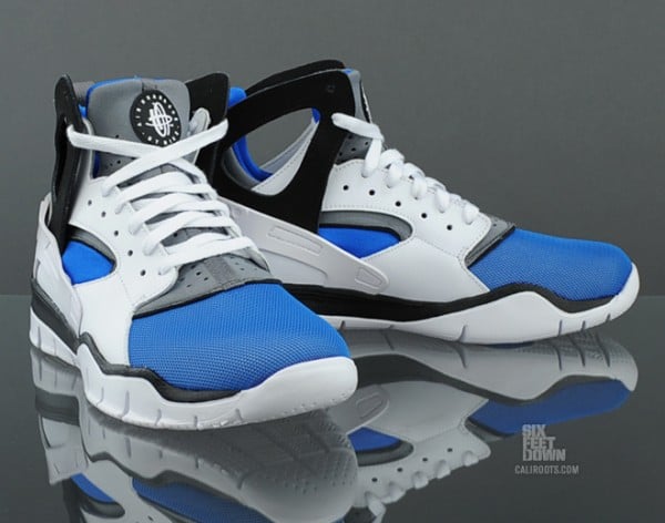 Nike Air Huarache BBall 2012 'White/Black-Soar' - Now Available