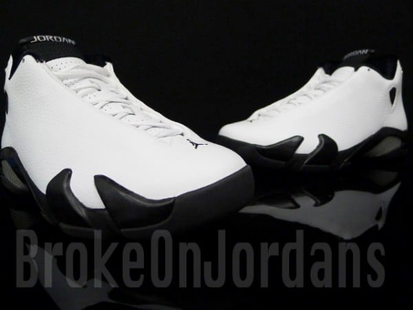 Air Jordan XIV White/Black Seamless Sample Available on eBay