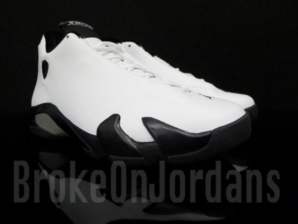 Air Jordan XIV White/Black Seamless Sample Available on eBay