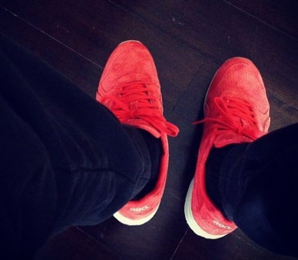 Ronnie Fieg x asics GT-II 'Super Red 2' - Another Look