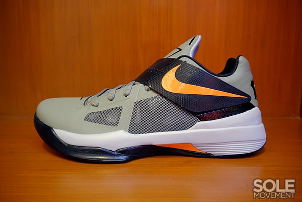 Nike Zoom KD IV 'Rogue Green/Total Orange-Black-Wolf Grey'