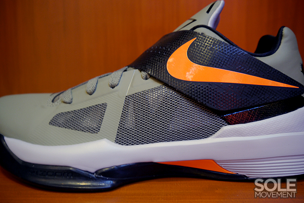 Nike Zoom KD IV 'Rogue Green/Total Orange-Black-Wolf Grey'