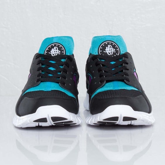 Nike Huarache Free 2012 'Black/Turquoise Blue-Magenta'