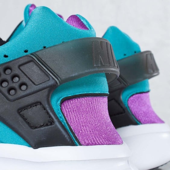 Nike Huarache Free 2012 'Black/Turquoise Blue-Magenta'