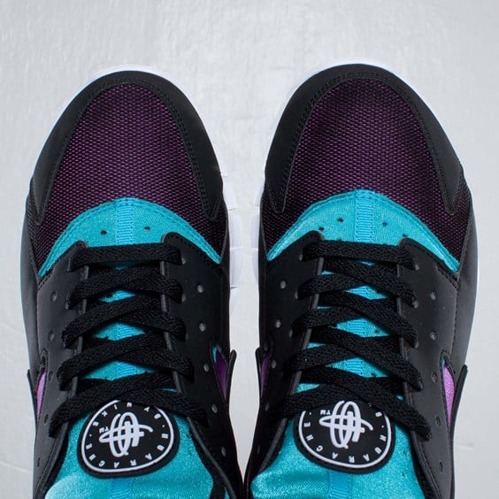 Nike Huarache Free 2012 ‘Black/Turquoise Blue-Magenta’