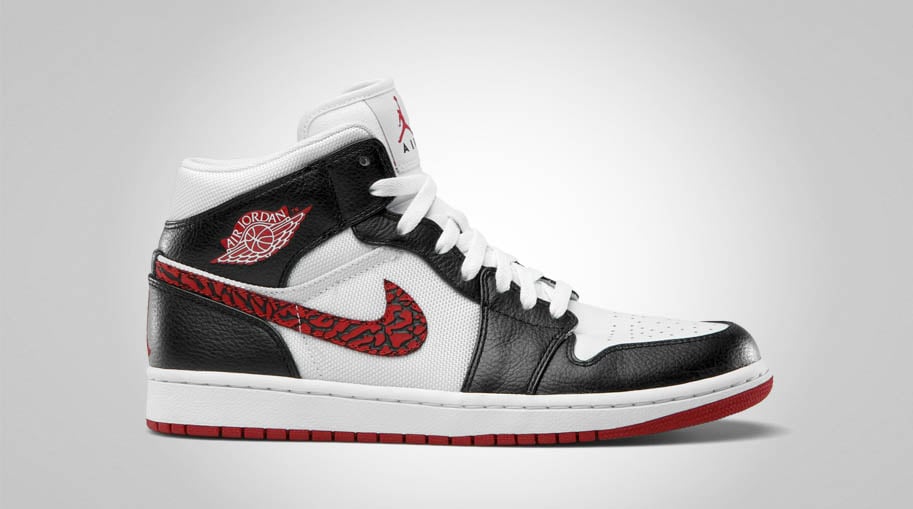 Air Jordan 1 Phat White/Varsity Red-Black